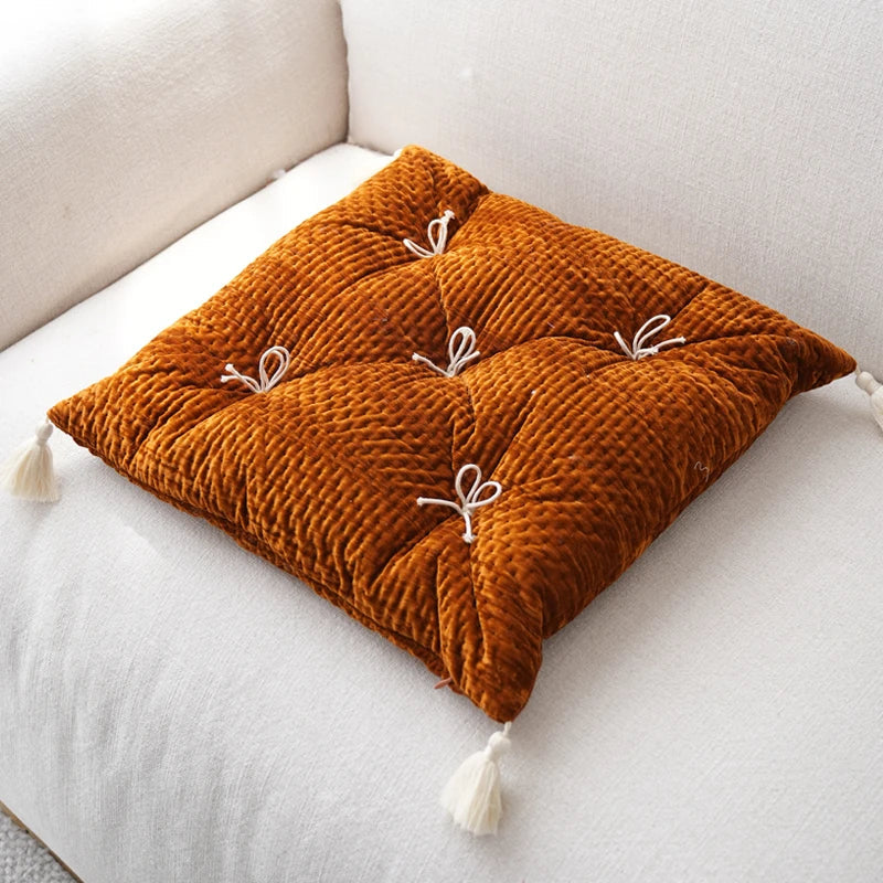 Coussins chaise cuisine - rouge / 45x45cm