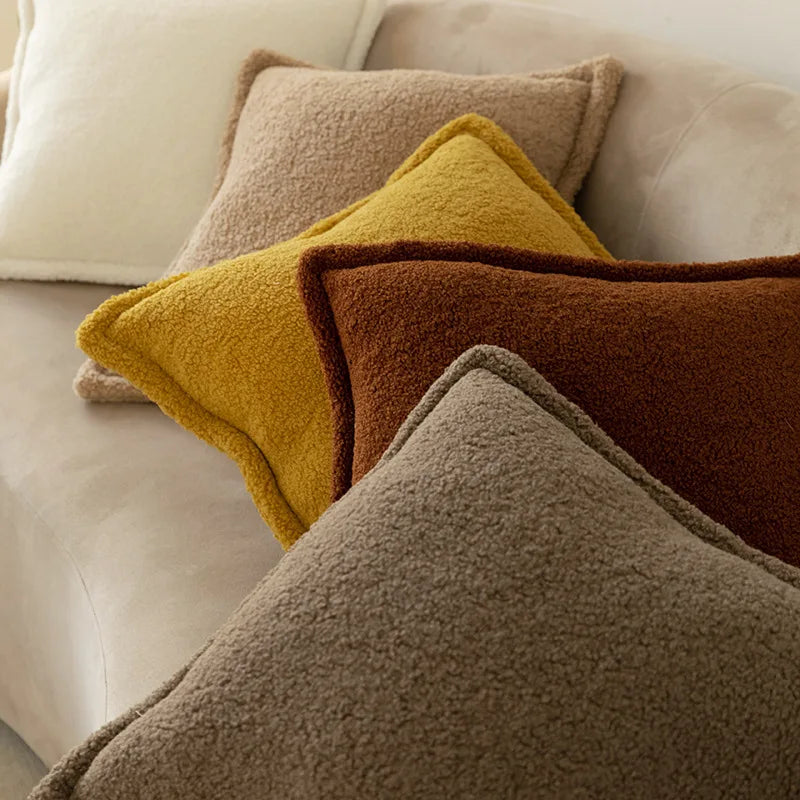 Coussins velours luxe