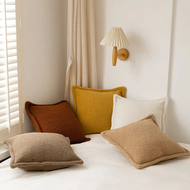 Coussins velours luxe
