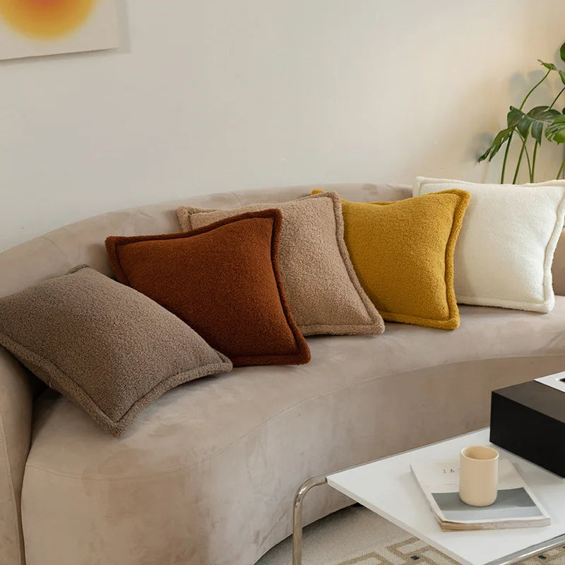 Coussins velours luxe