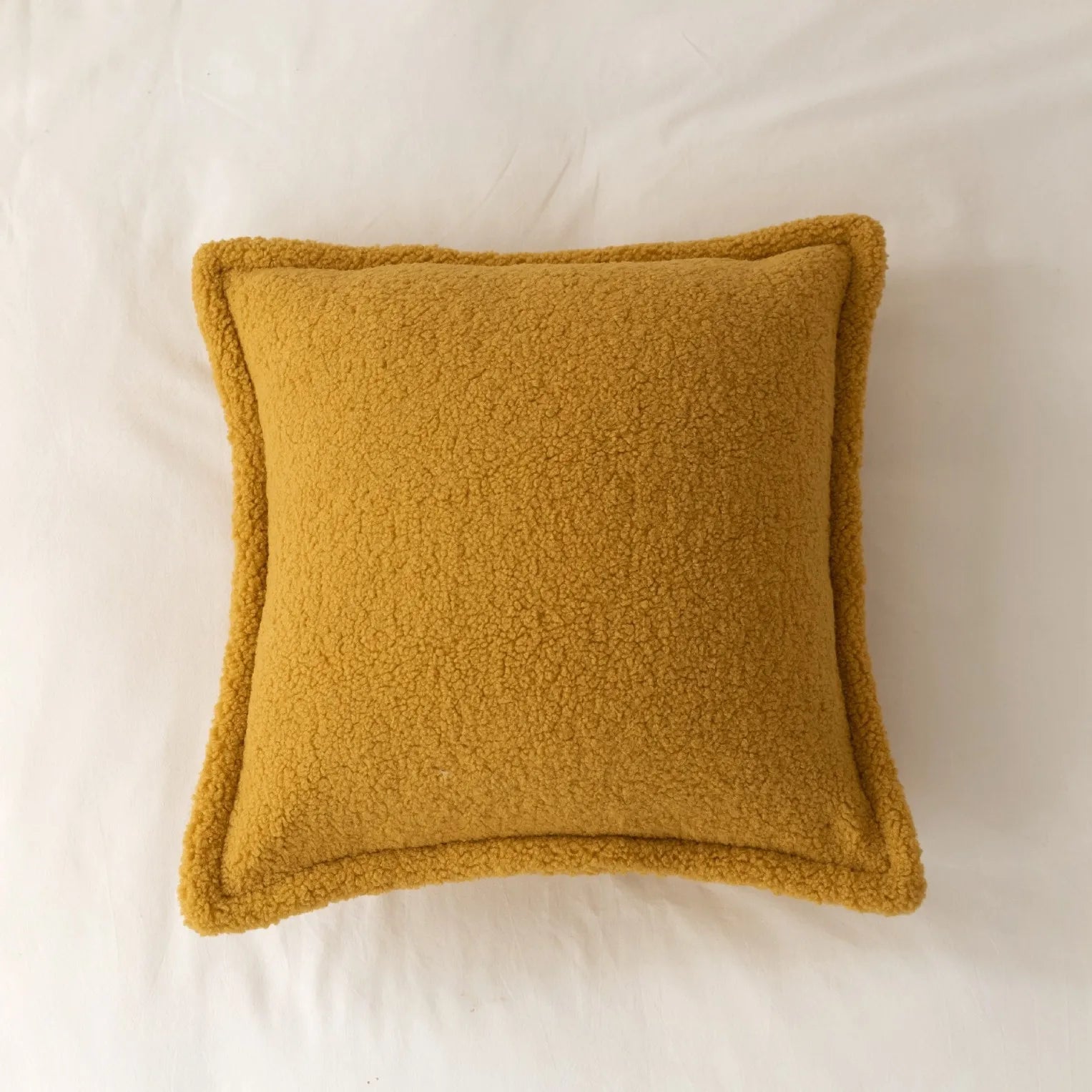 Coussins velours luxe - orange