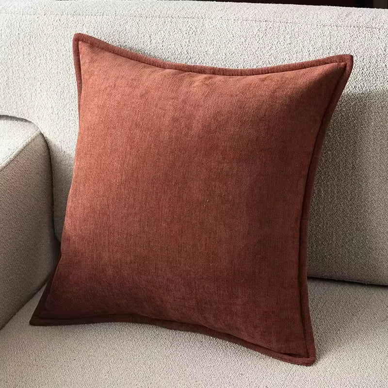Housse de coussin brun - brun / 50x50cm