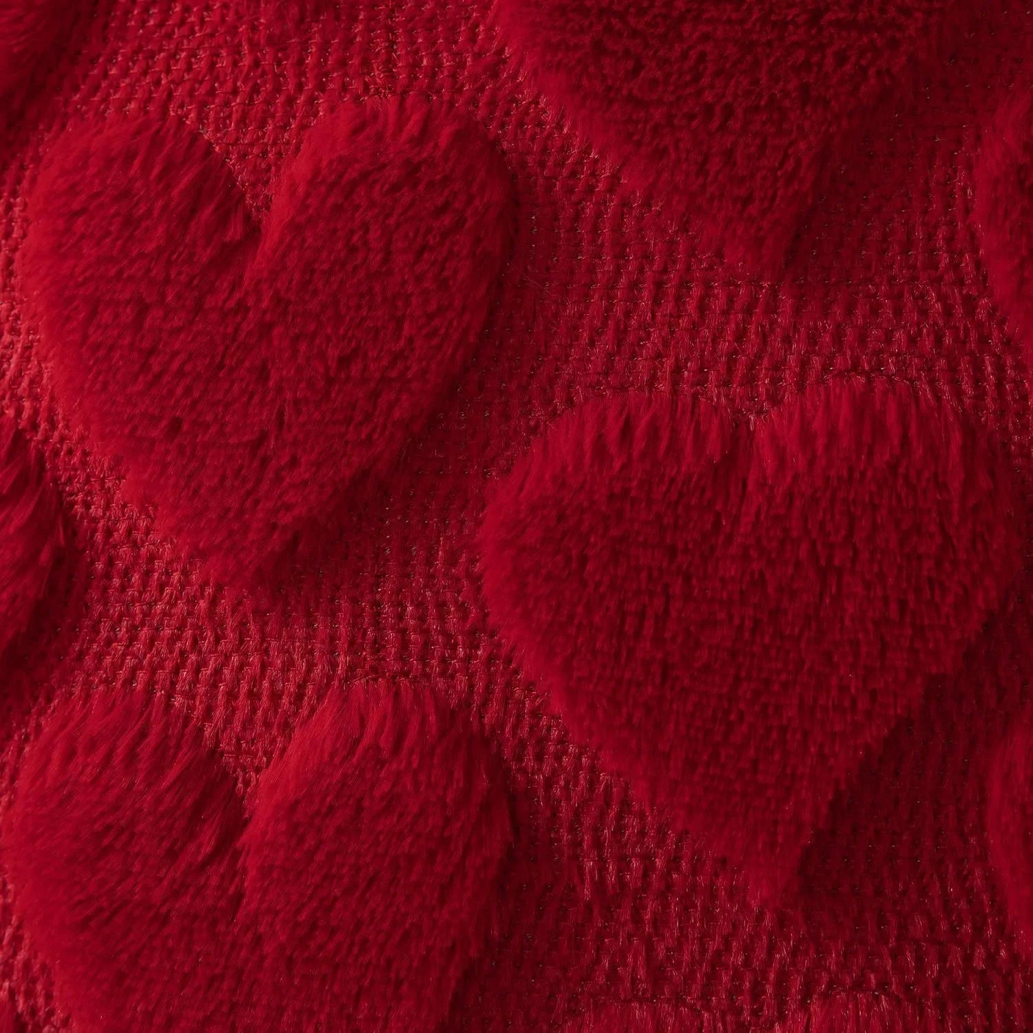 Housse de coussin cœur