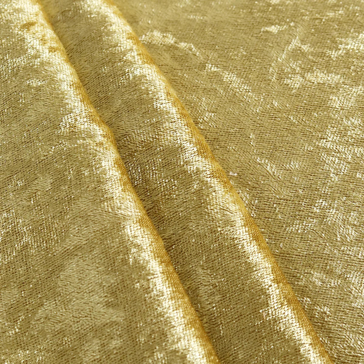 Housse de coussin doré