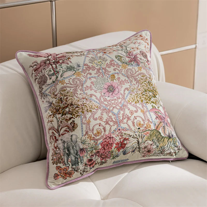 Housse de coussin en velours - 45x45cm
