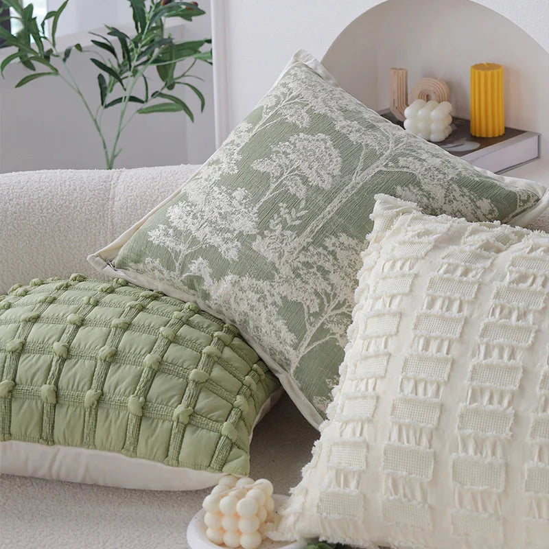 Housse de coussin motif