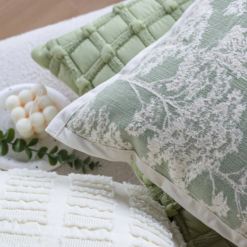Housse de coussin motif