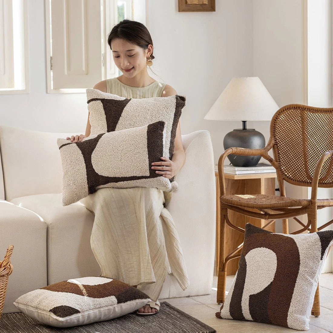 Housse de coussin nordique