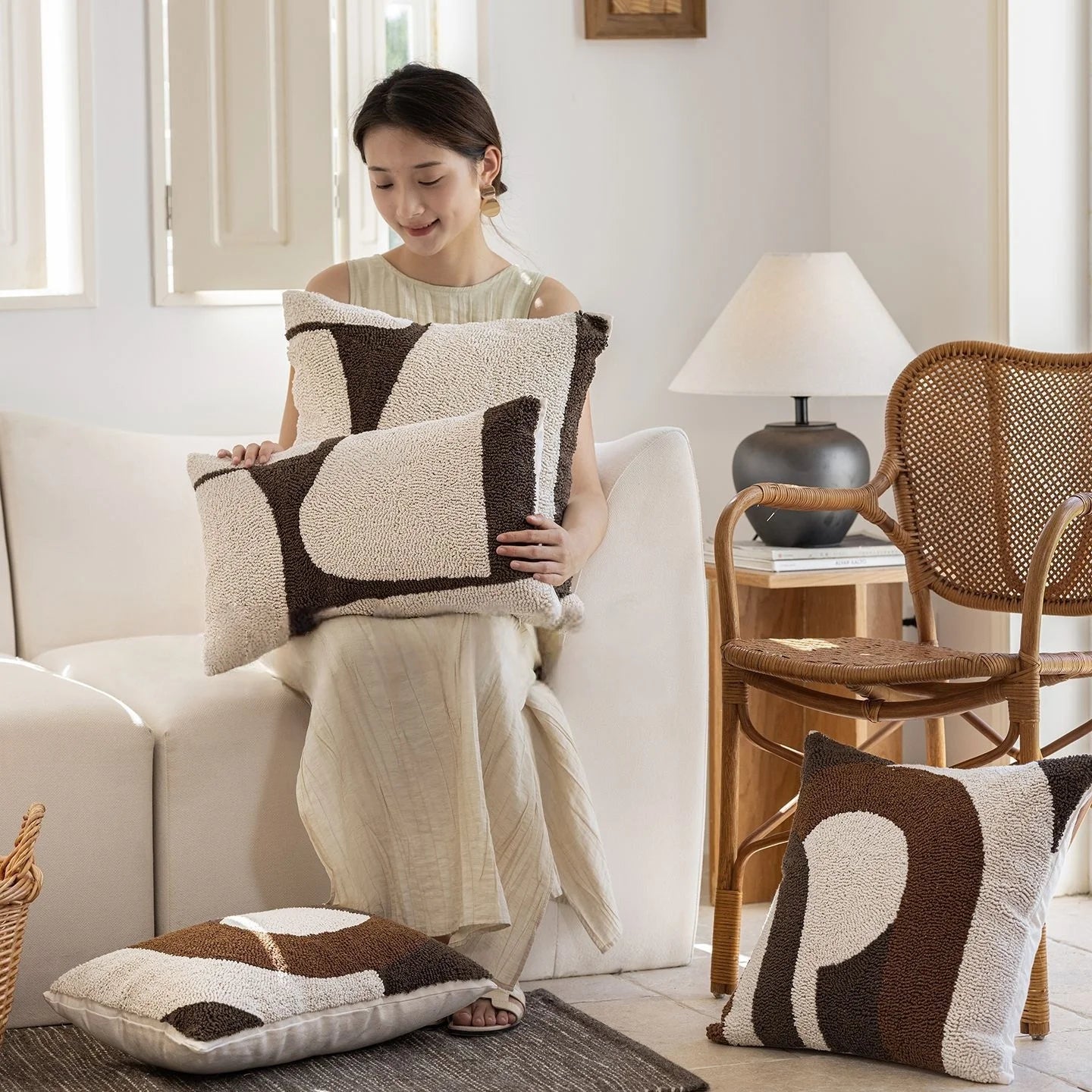 Housse de coussin nordique