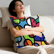Housse de coussin pop art