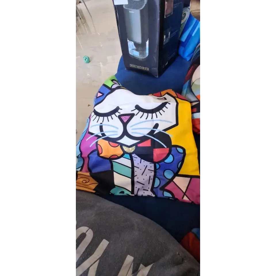 Housse de coussin pop art