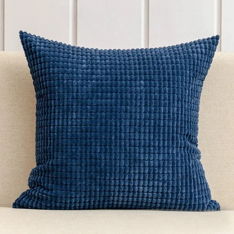 Housse de coussin pour canapé - bleu