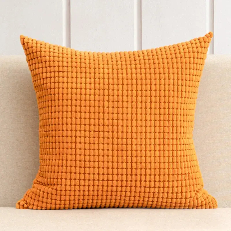 Housse de coussin pour canapé - orange