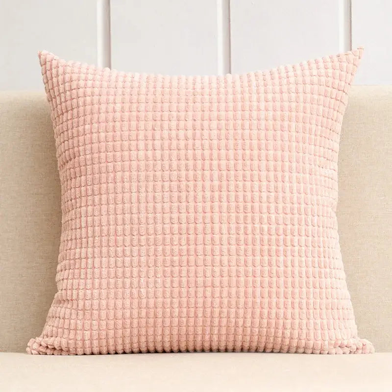 Housse de coussin pour canapé - rose