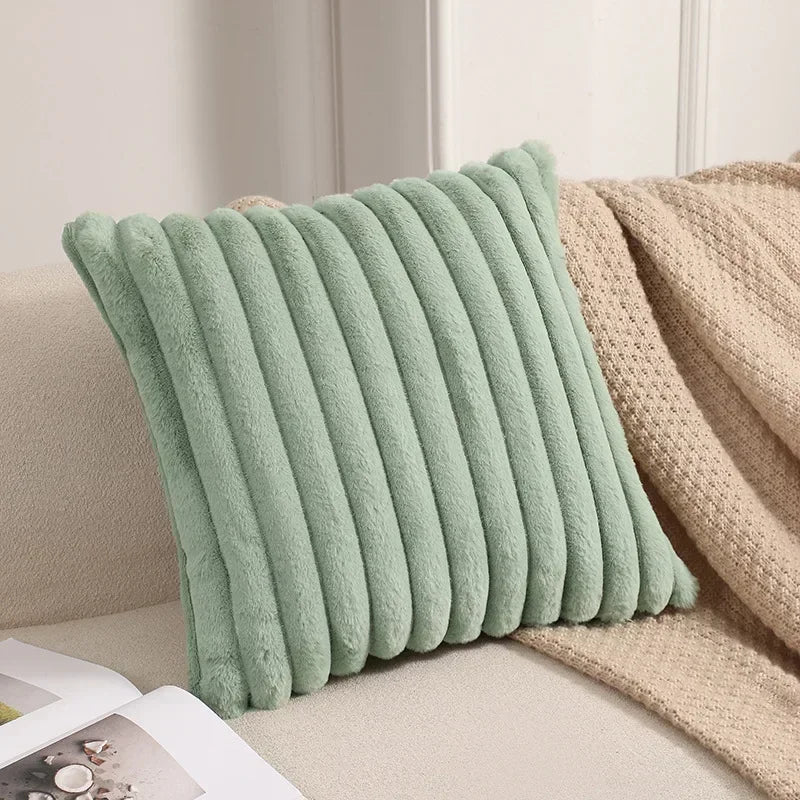 Housse de coussin verte - vert clair / 40x40cm