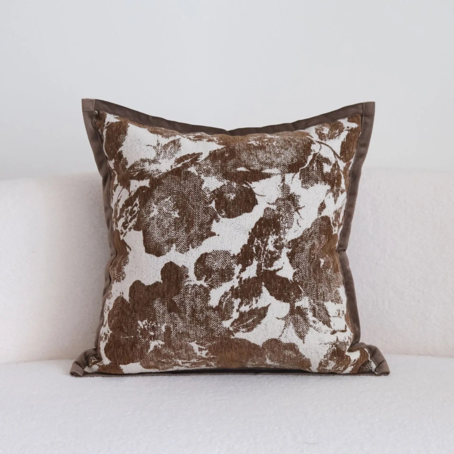 Housse de coussin vintage - brun / 30x50cm